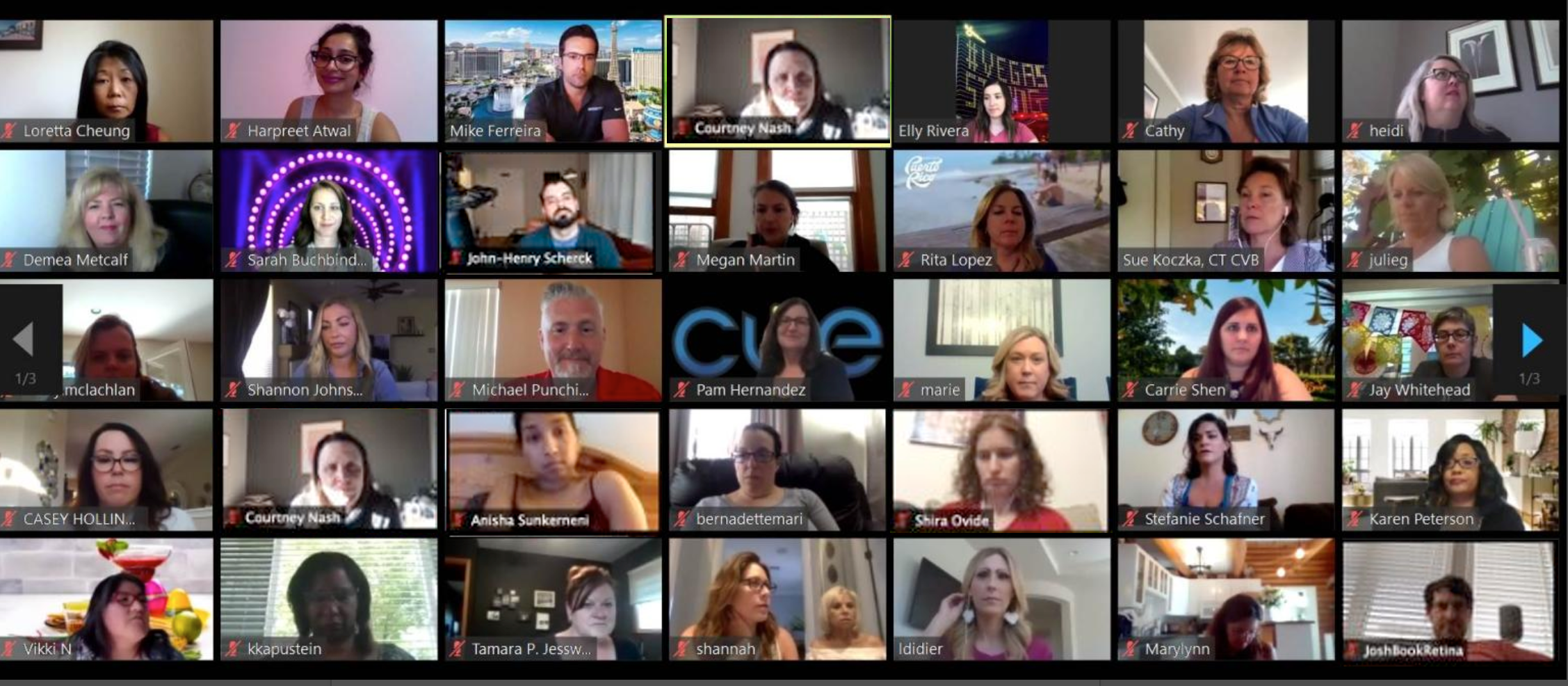 Virtual team setup on Zoom